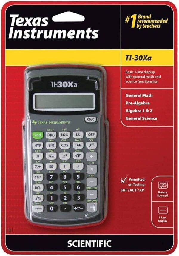 Texas Instruments TEXTI30XA TI-30XA Student Scientific Calculator – New